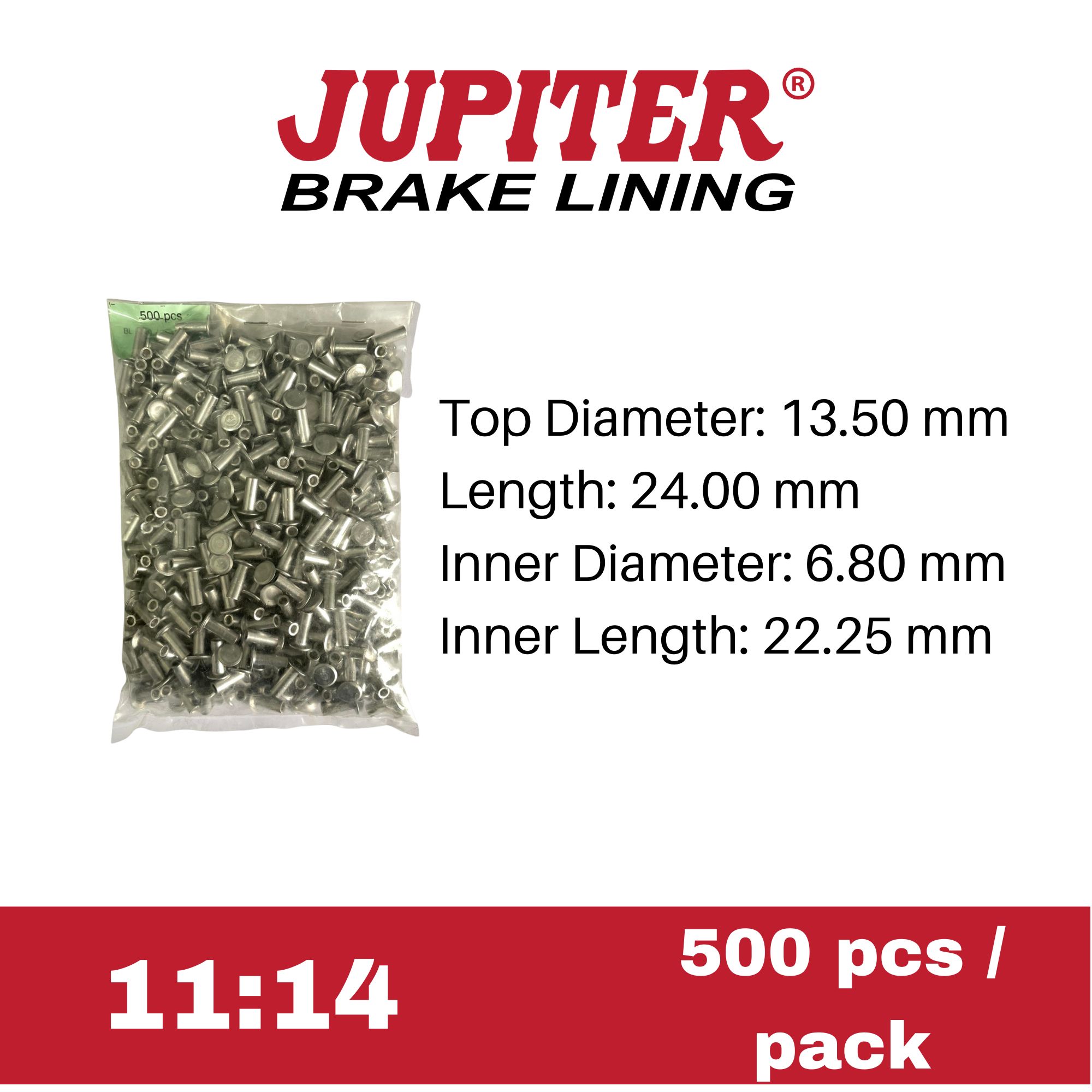 Jupiter Brake Lining Rivets Lazada PH