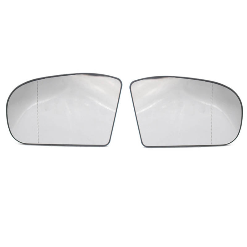 1 Pair Right and Left Side Rearview Mirror Glass Len Replacement for