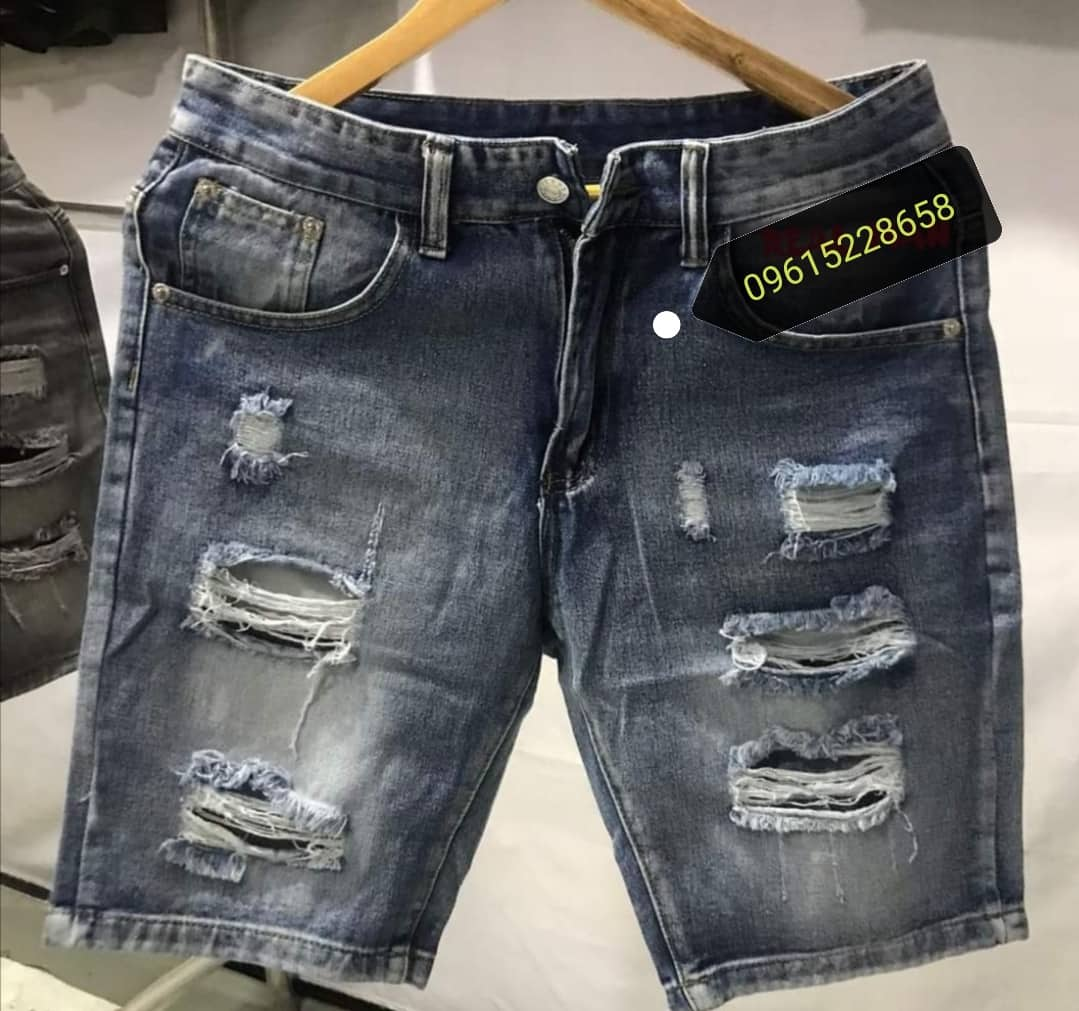 Maong Butas Short Classic A Tattered Maong Butas Short For Men | Lazada PH