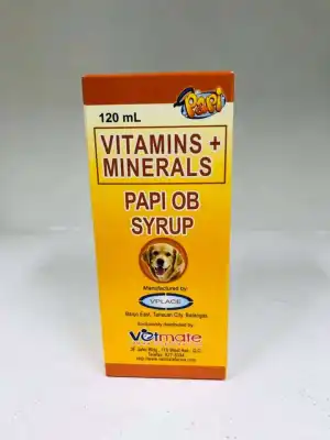Papi OB Syrup 120mL Vitamins + Minerals