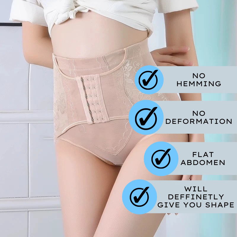 Womens Tummy Control Panties Shapewear Waist Butt Lifter Panties Waist  Trainer High Waist Stomach Body Shaper