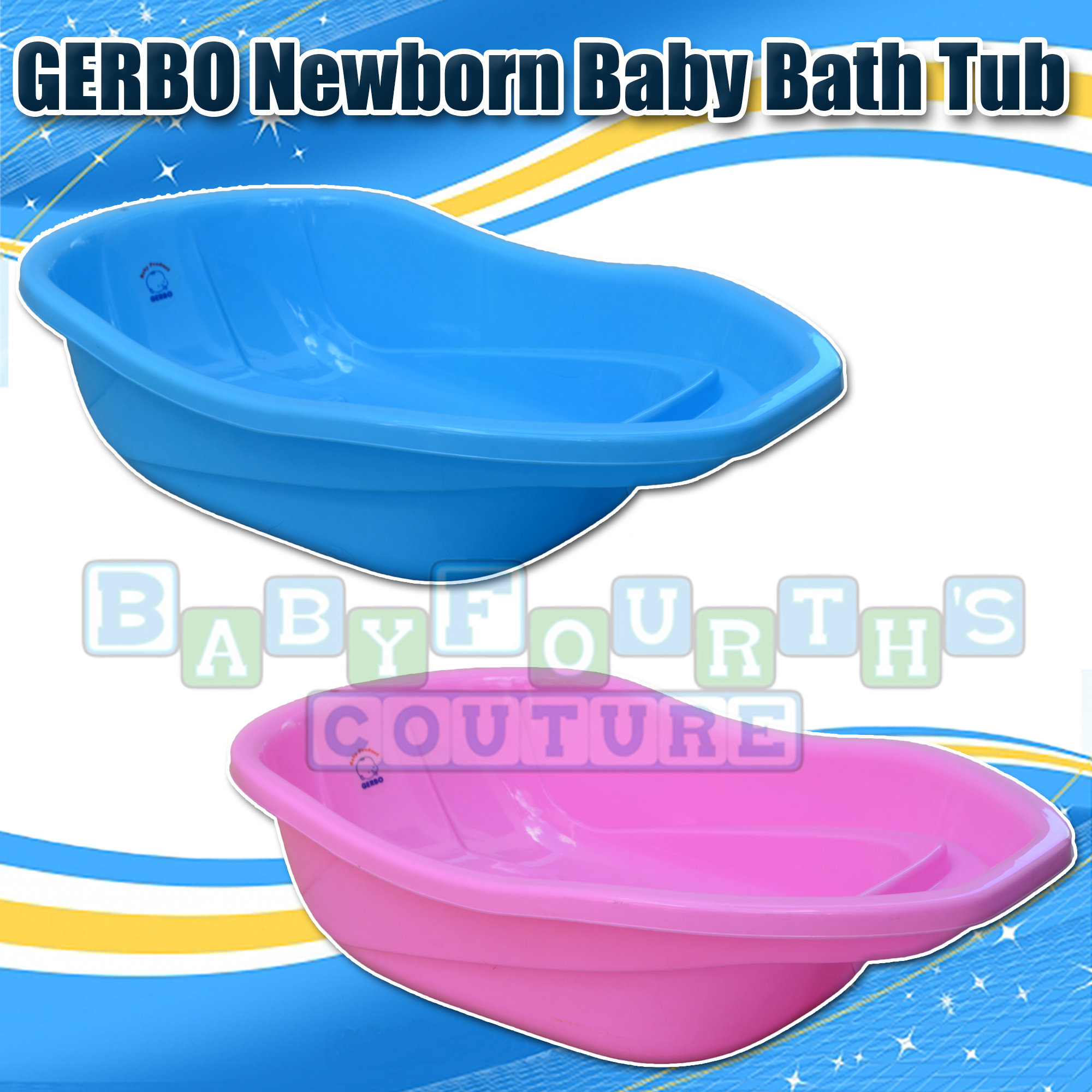 how to bathe an infant in a baby bath tub
