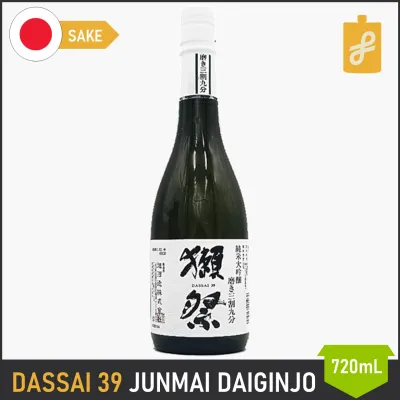 Dassai 39 Junmai Daiginjo Japanese Sake Rice Wine 720mL