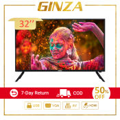 GINZA 32-inch LED TV with Multiple Ports