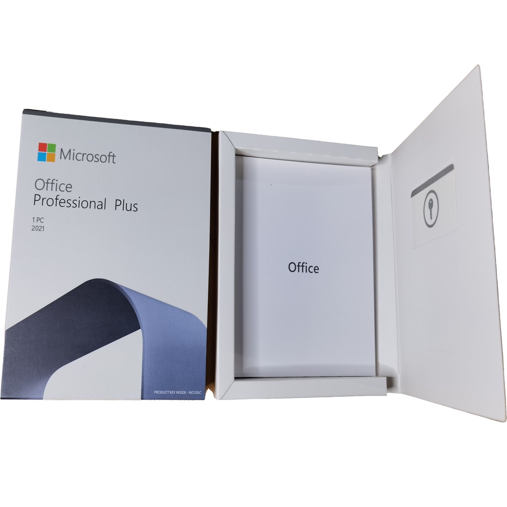 Microsoft Office 2021 Professional Plus Retail Box Key Package durable ...