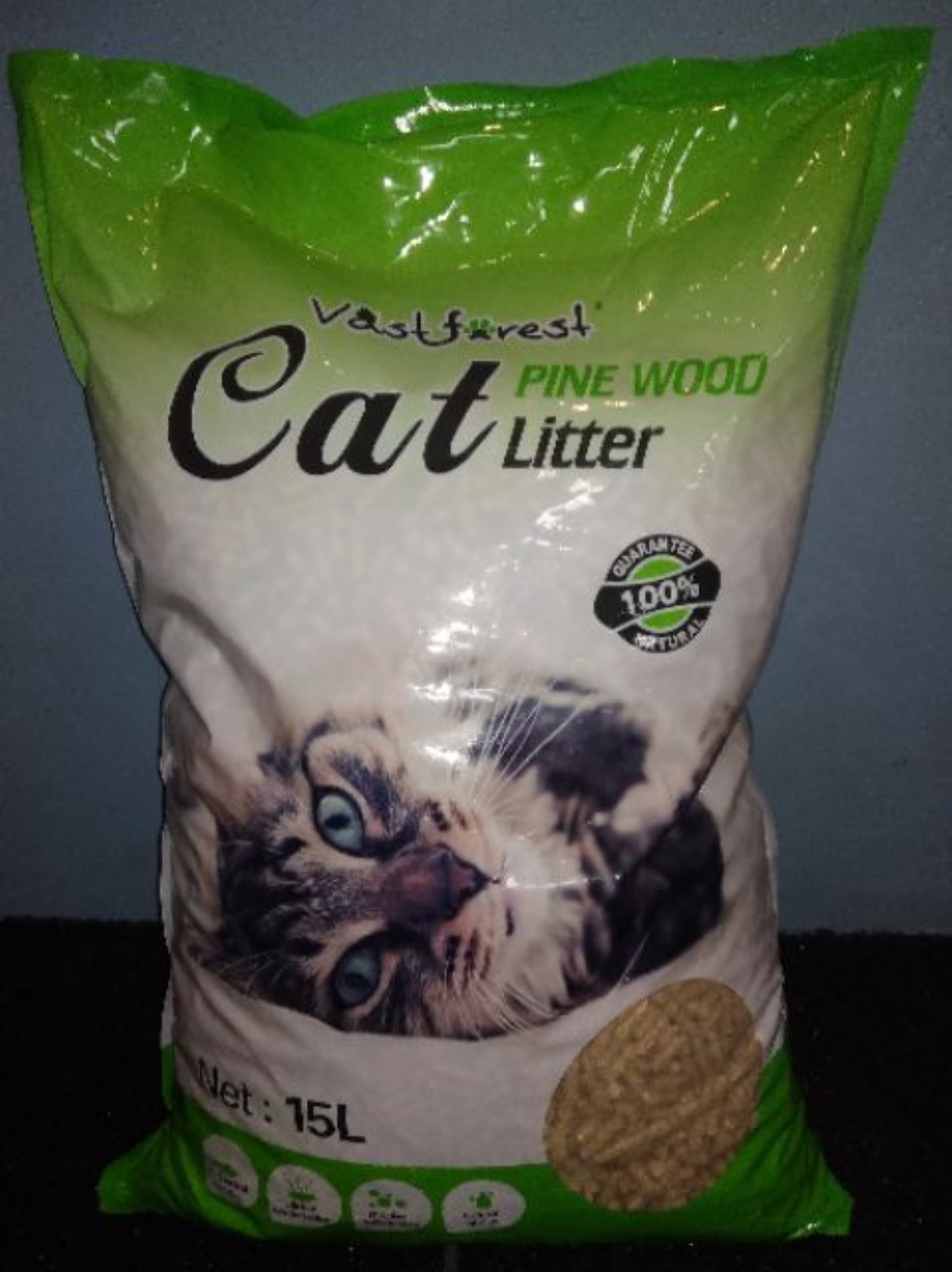 Vast Forest Pine Wood Cat Litter Sand 15L Lazada PH