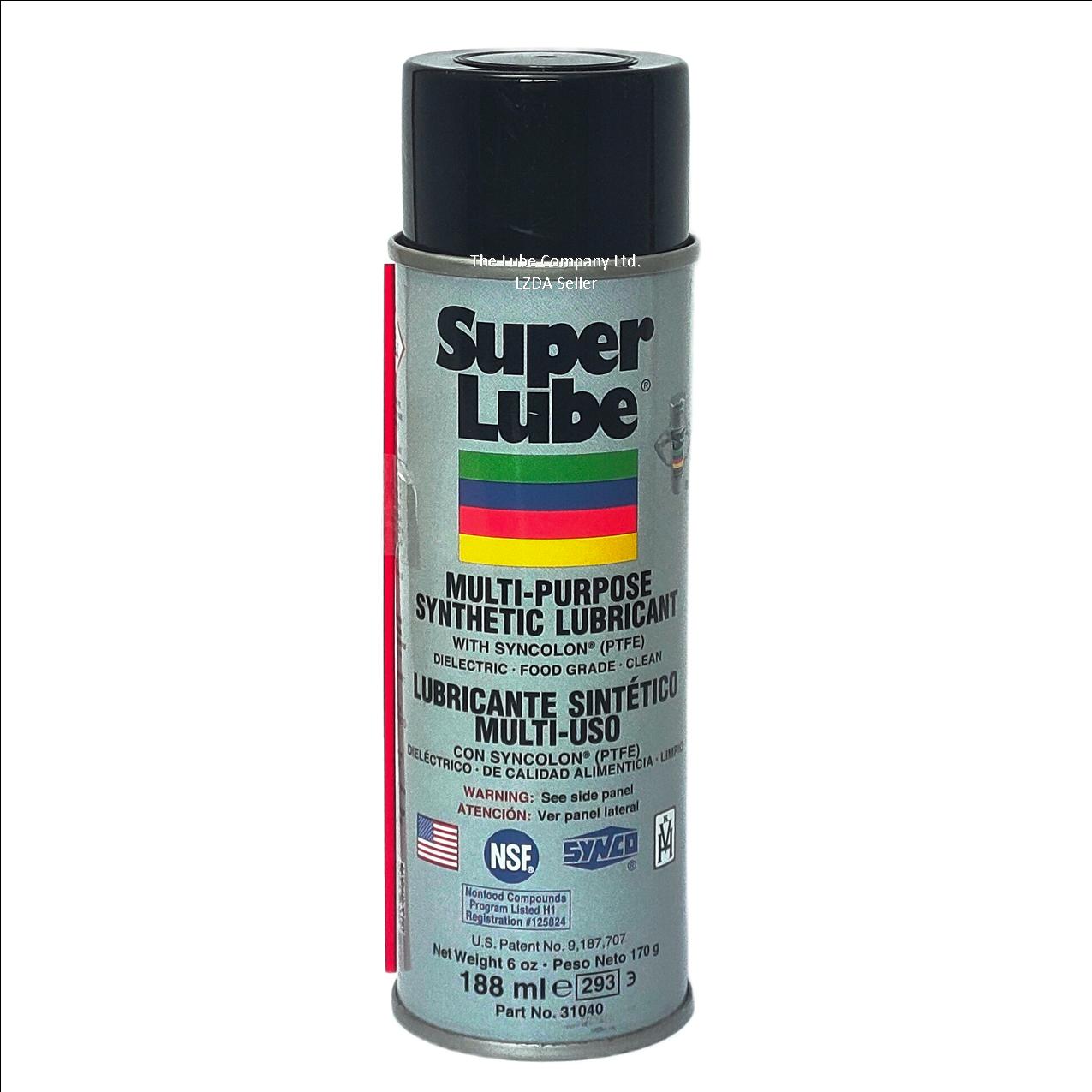 Super Lube Multipurpose (SPRAY) Lube 6oz (SMALL) 31040 SuperLube All ...