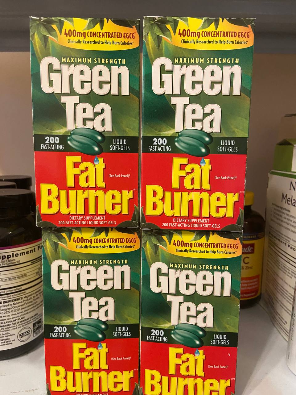 Green Tea Fat Burner Liquid Softgels 200 Lazada PH