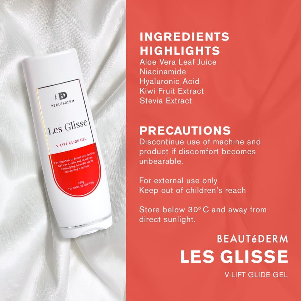 Beautederm Les Glisse Gel V-lift Glide Gel 250G (NOV2023 EXPIRY