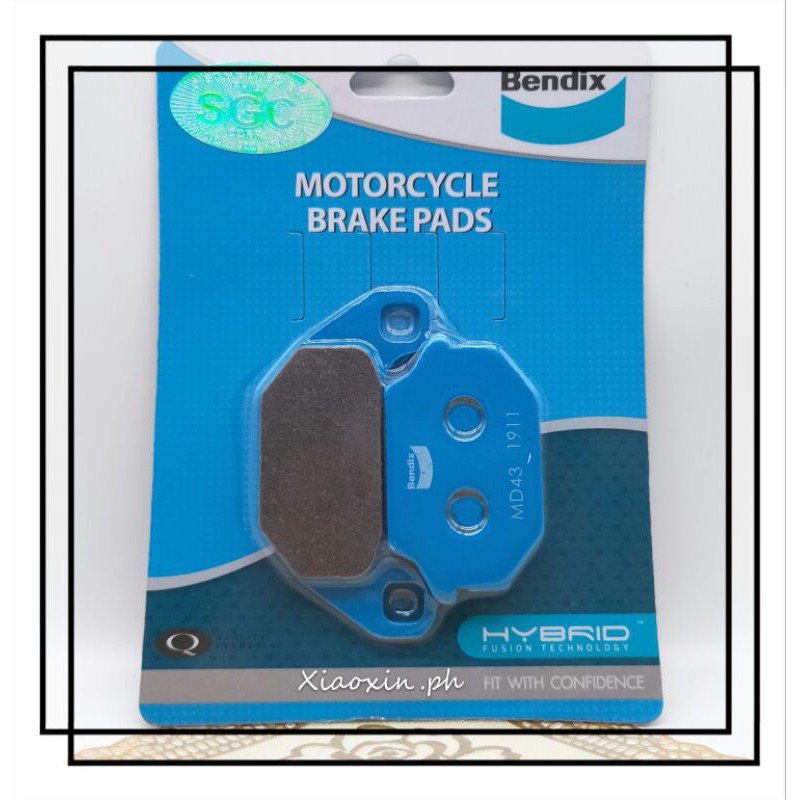 BENDIX BRAKE PADS MD43 FOR SUPER8/JOYRIDE2010 Lazada PH