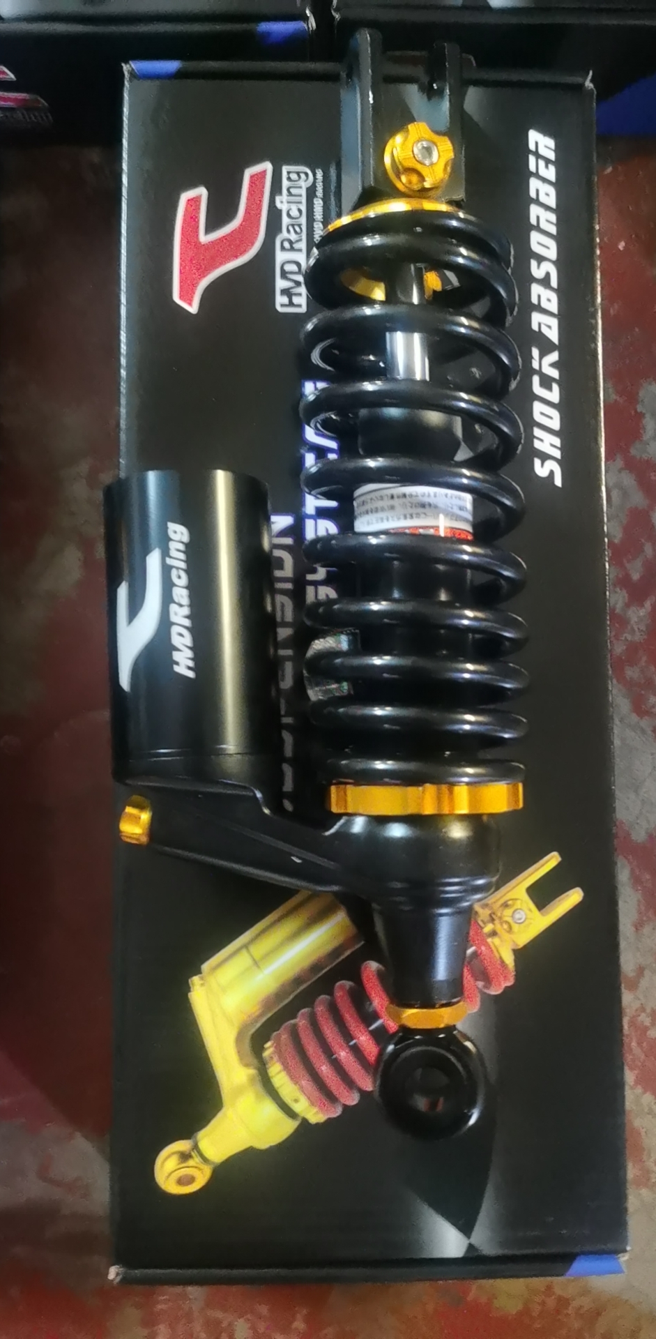Q010 HVD RACING SHOCK 300MM MIO Lazada PH