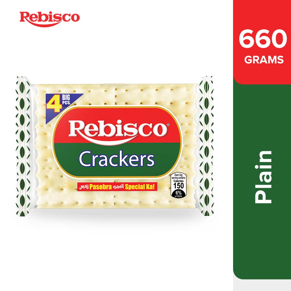 Rebisco Crackers Plain 33g x 20pcs Lazada PH