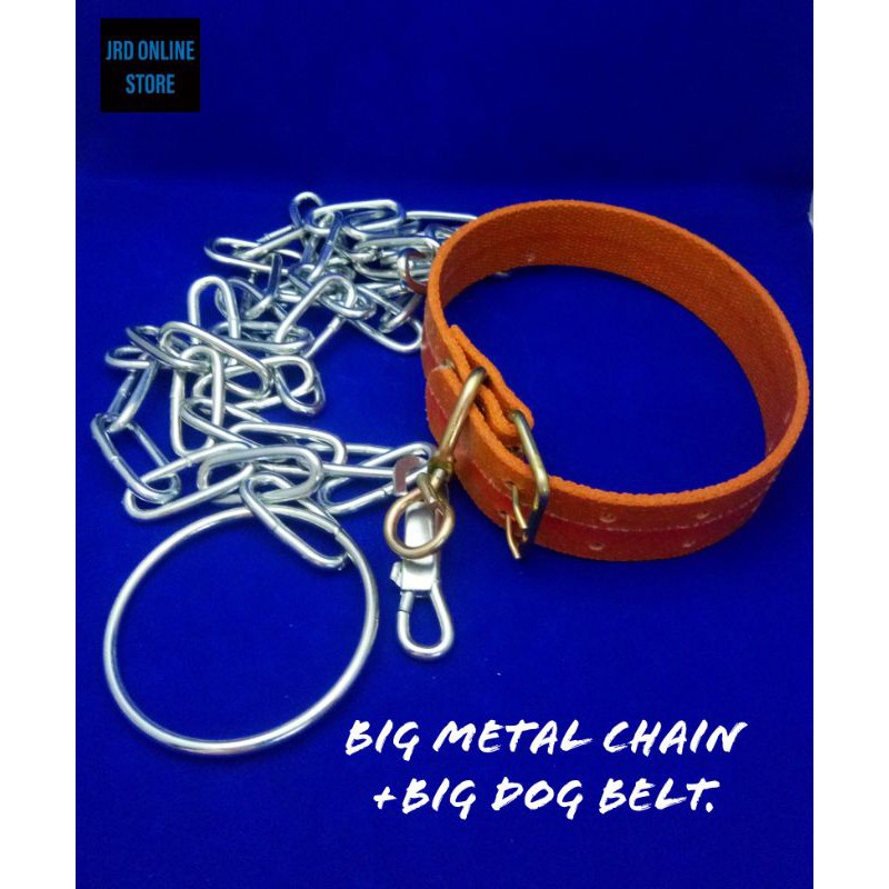 Big Metal And Big Dog Neck Belt Heavy Duty(For Big Dog Use Only