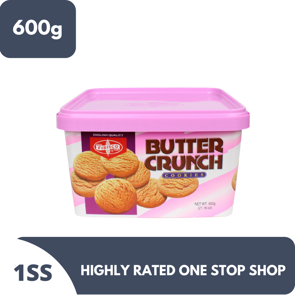 Fibisco Butter Crunch Cookies 600g | Lazada PH