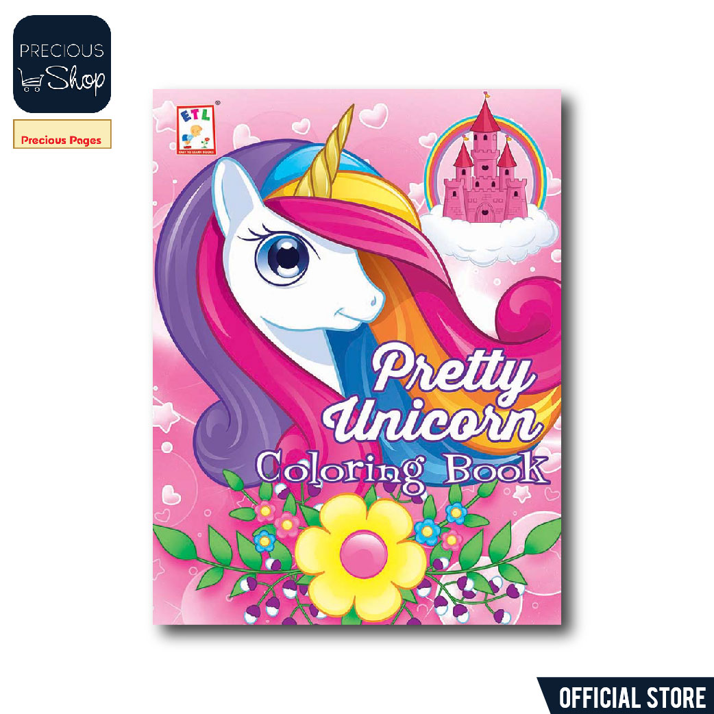 Pretty Unicorn Coloring Book 1 | Lazada PH