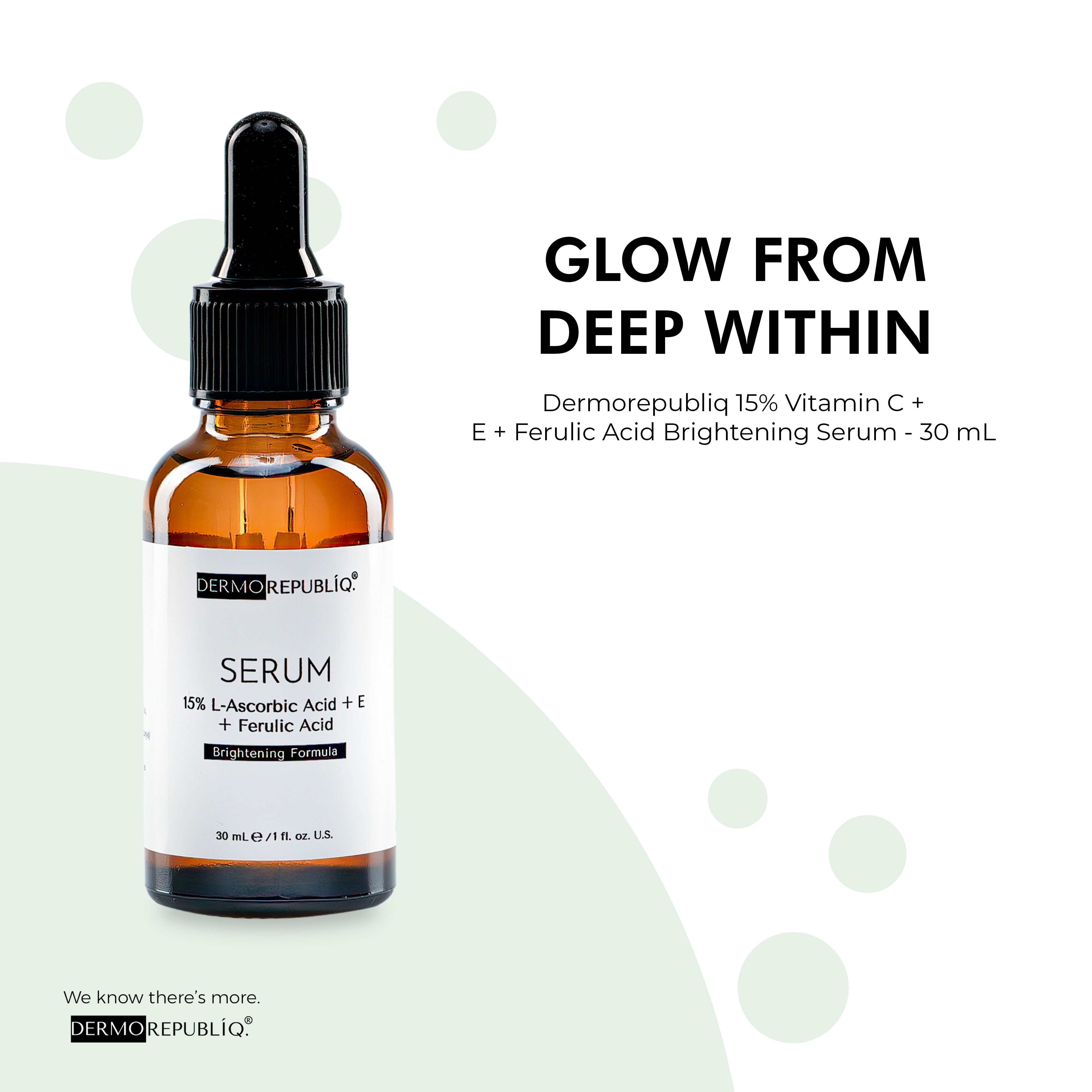 Dermorepubliq 15% L-Ascorbic Acid + E + Ferulic Acid Brightening ...