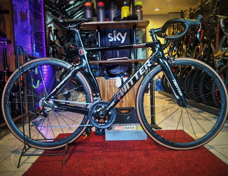 TWITTER THUNDER Twitter Bike Carbon Fiber 40Mm Wheel Diameter Bike