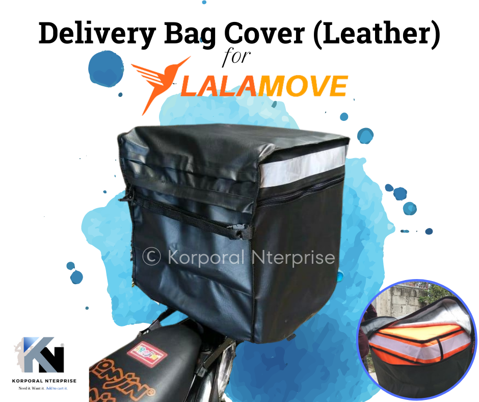 Supplier of Motorcycle Delivery Bag thermal bag All Padded with logo holder  (LALABAG,LALAMOVE,GRAB) 