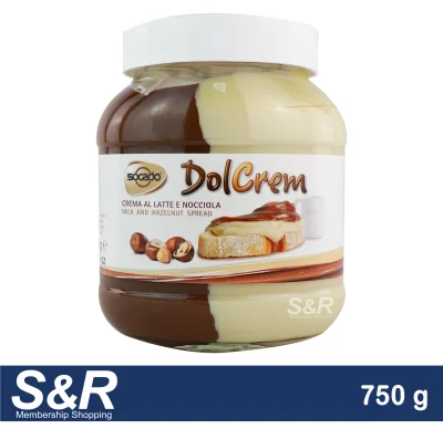Socado DolCrem Milk and Hazelnut Spread 750g