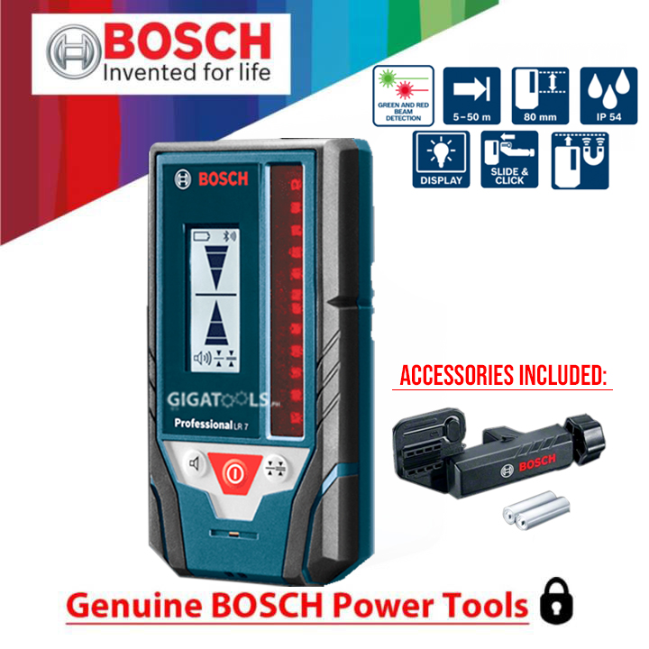 Bosch LR 7 Line Laser Receiver ( MSRGTL ) ( BSHMT ) [GIGATOOLS]
