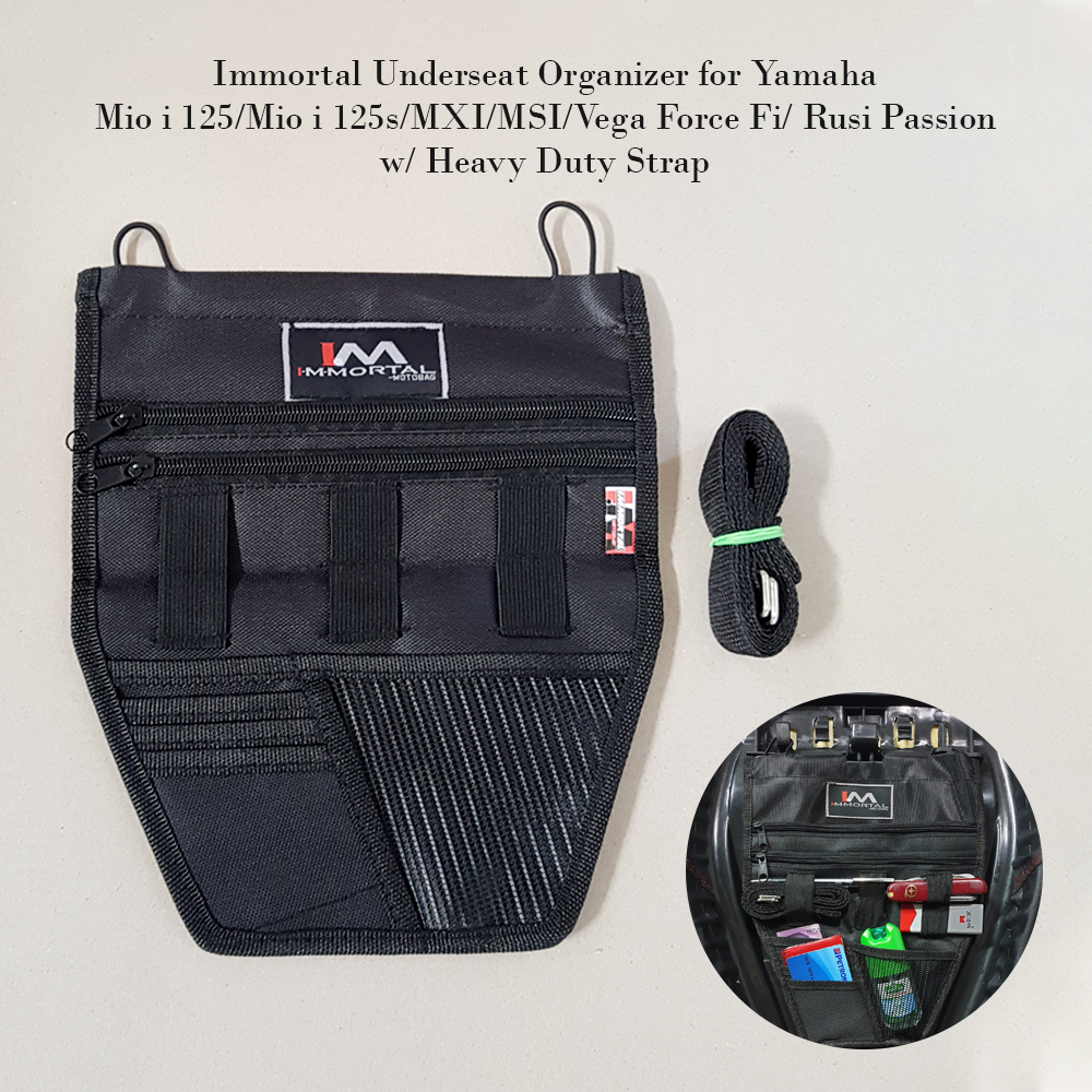 Motourista Mxi 125 Immortal 8 Pockets Under Under Seat Organizer