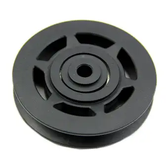 black pulley wheel