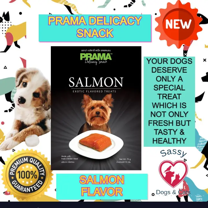 salmon flavored dog food