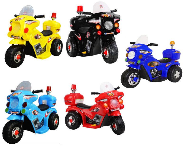 toy police motorbike