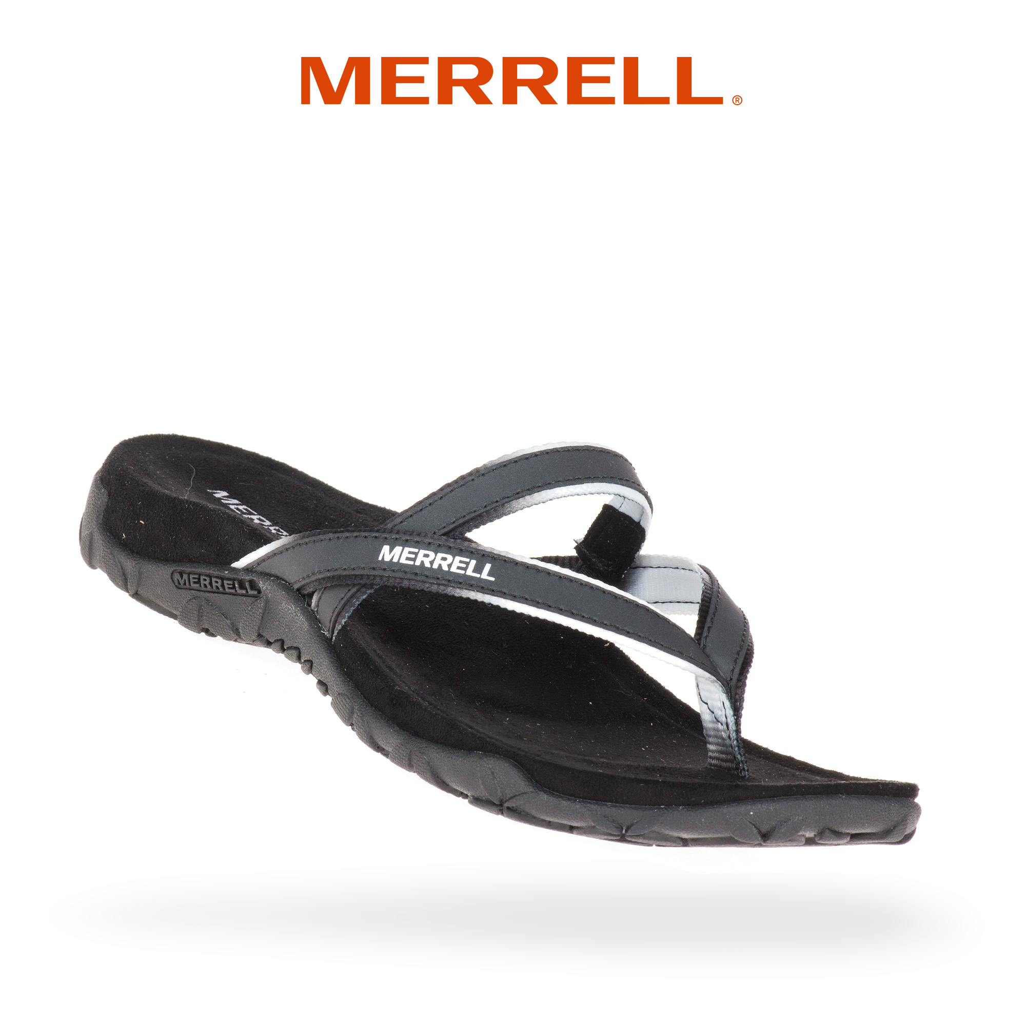merrell womens sandals black
