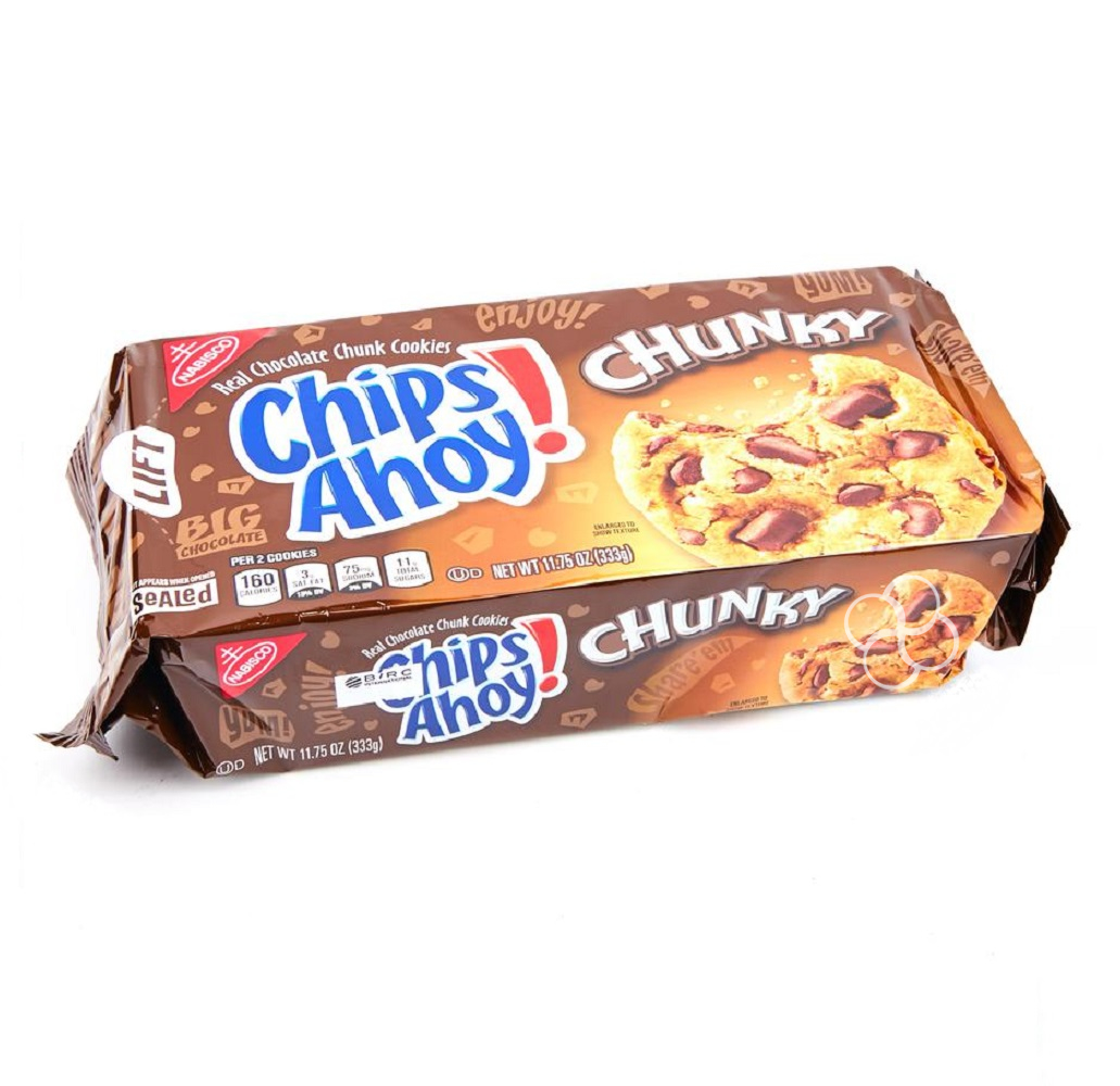 Nabisco Chips Ahoy! Original, Reduced Fat, Chewy and Chunky Chocolate