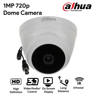 Dahua IR Eyeball Camera / HDCVI / Dome Camera for CCTV System / 1mp (720p) / 2mp (1080p)