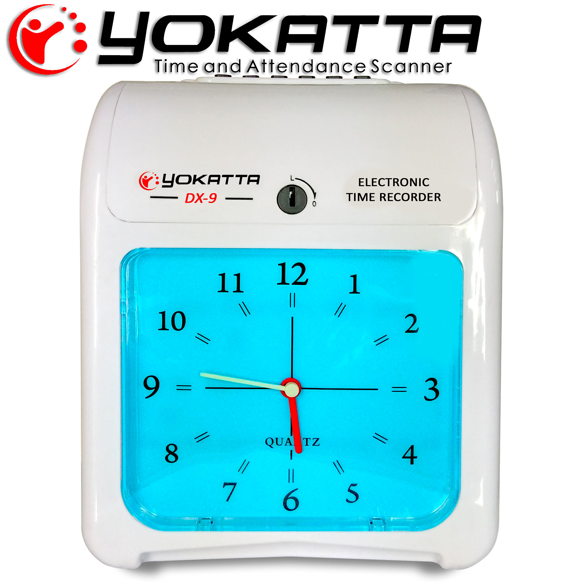 YOKATTA DX9 Bundy Clock w/ Free 100 pcs Time Card Time Recorder Time