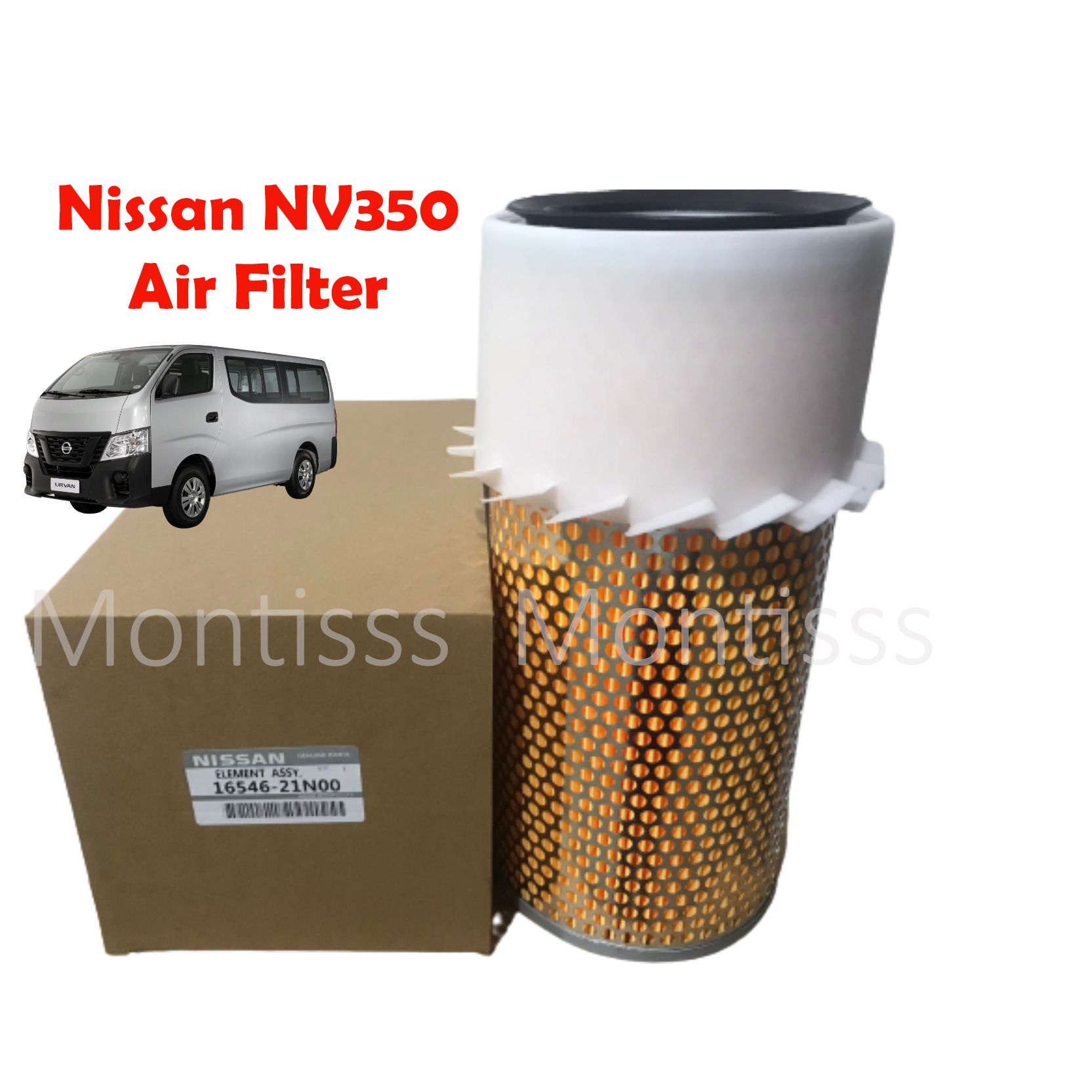Air Filter for Nissan Urvan NV350 (16546-21N00) Lazada PH