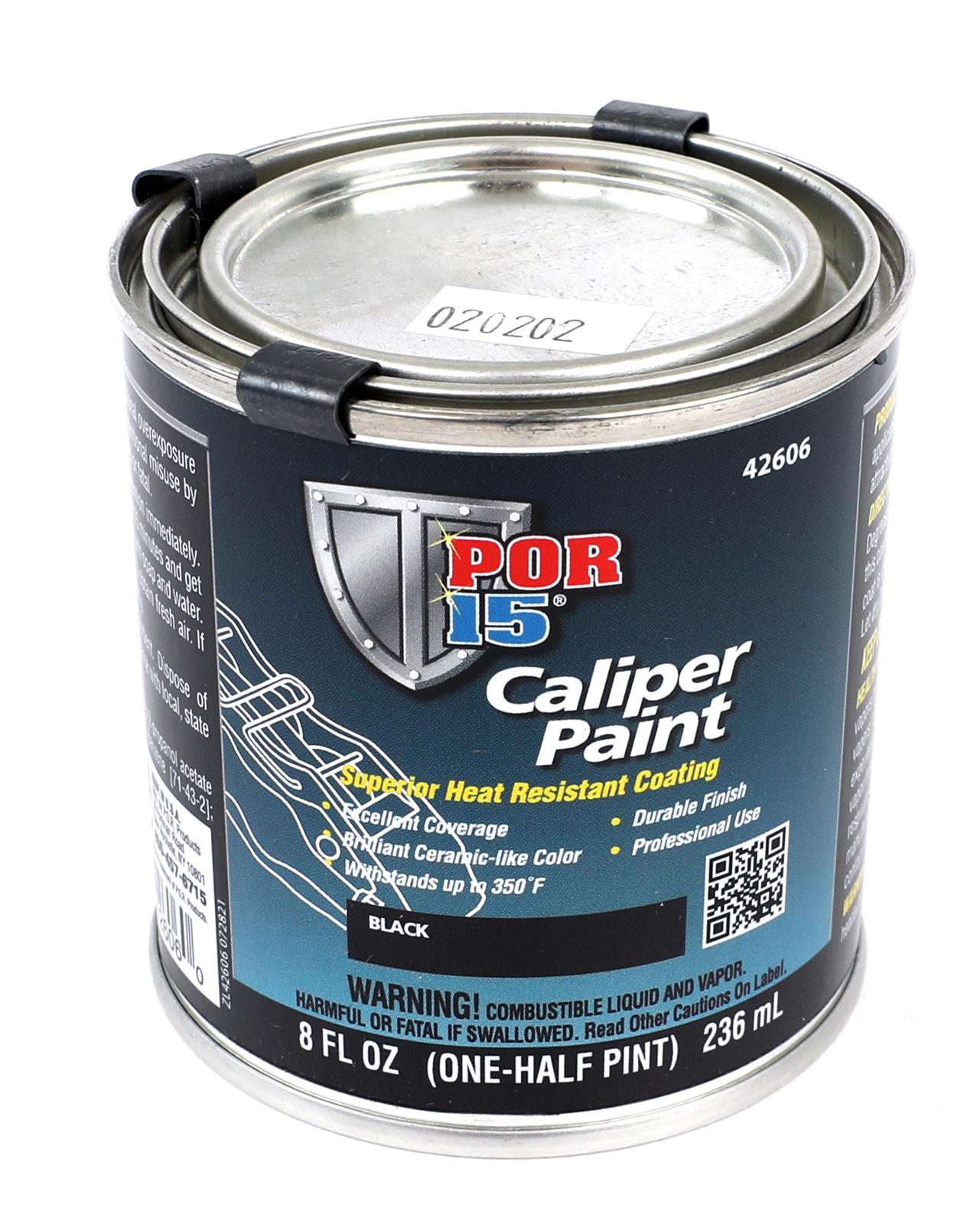 POR15 Caliper Paint Superior Heat Resistant Coating Black 42606 236ml / 8 fl oz Lazada PH