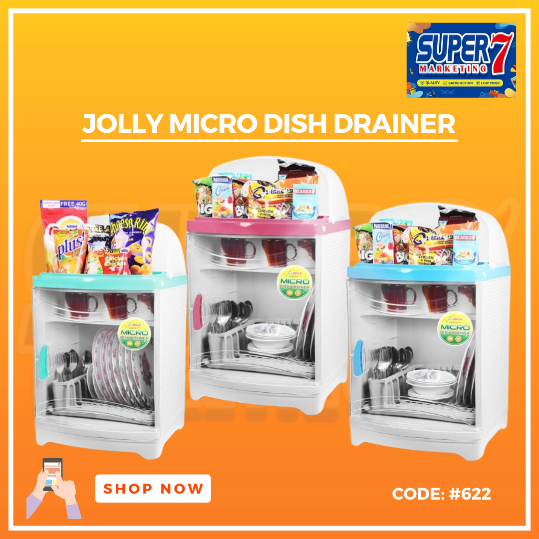 JOLLY PLASTIC #622 MICRO DISH CABINET SUPER7 MARKETING ONLINE