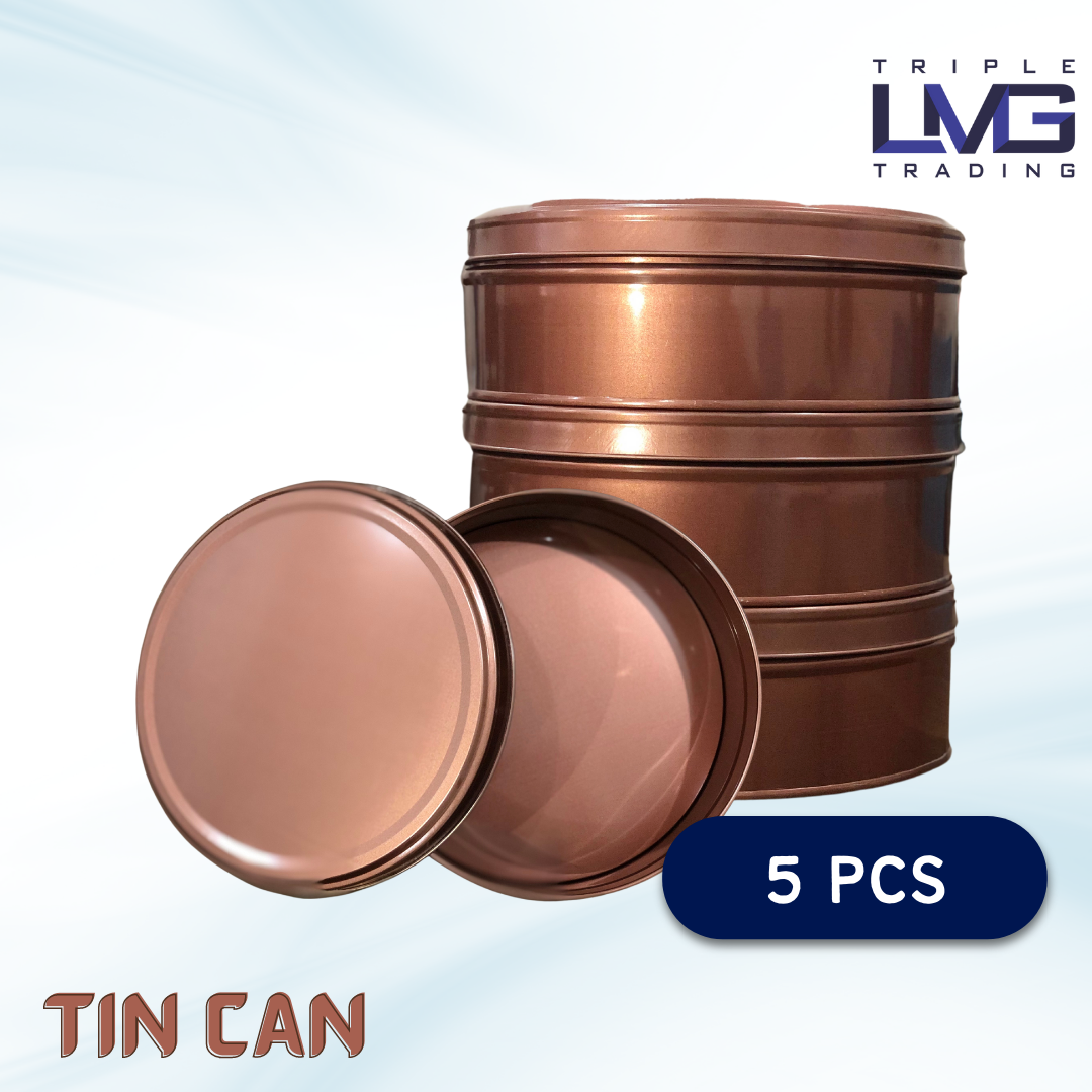 TIN CAN ROSE GOLD 5pcs Lazada PH
