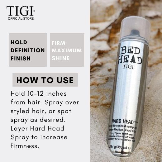 Bed Head Hard Head Hold Hairspray Lazada Ph
