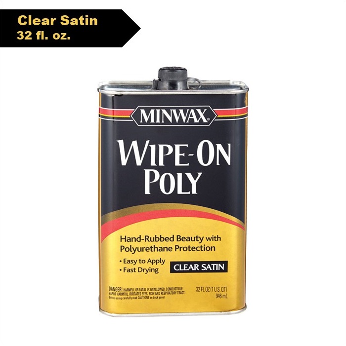 Minwax WipeOn Poly Finish, 32 fl oz (Quart) Lazada PH
