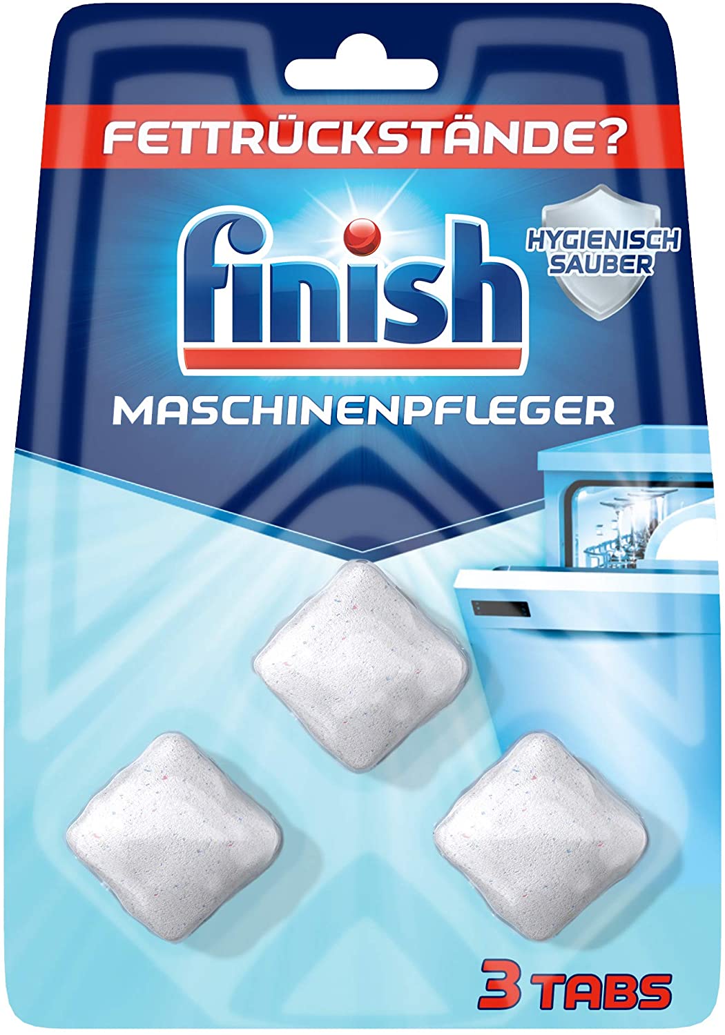 3 Tabs Finish Dishwashing Machine Tablets Hygiene For Your Dishwashing