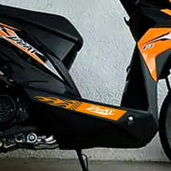 Sticker Only Honda Beat Fi Side Side Bangka Decal Sticker Pair