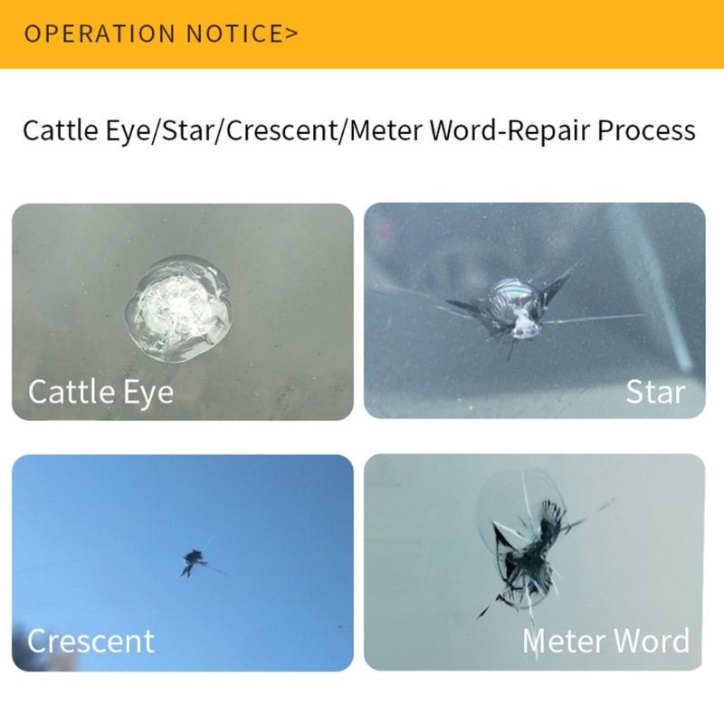 Love like chi MERCA Nano Glass Repair Liquid Windscreen Repair Tools