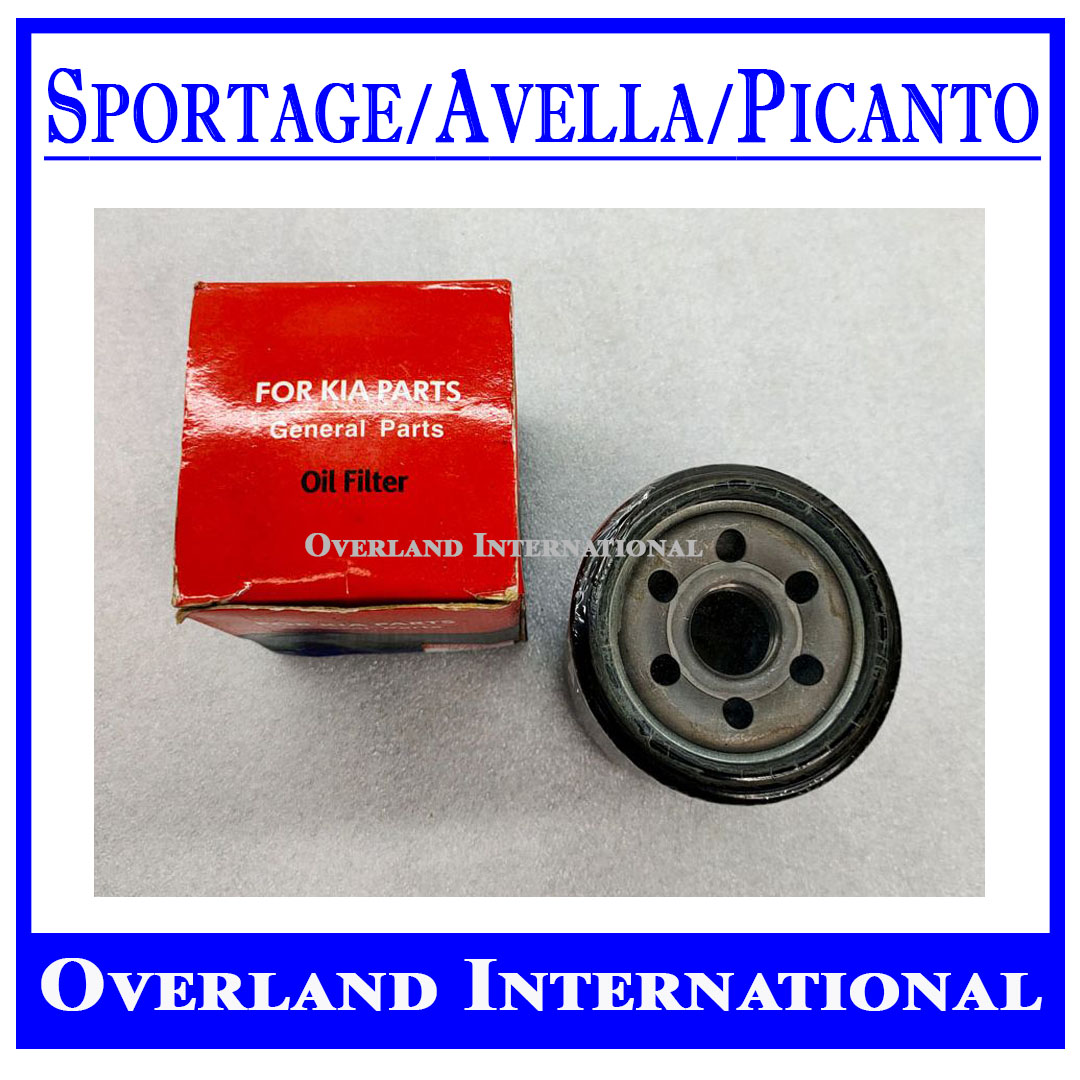 OIL FILTER, For Kia Sportage, Avella, Picanto. 2630002500 Lazada PH