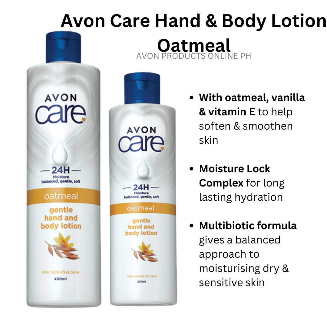 Avon Care Lotion ¬ NEW PACKAGING! OATMEAL Hand & body lotion with