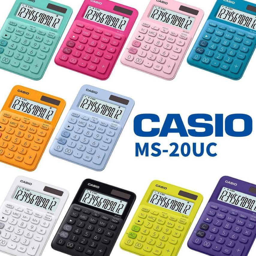 Casio Ms20uc 100% Original Casio MS-20UC Calculator (MS 20 UC