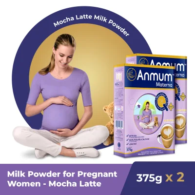 Anmum Materna Milk Powder Mocha Latte 375G x2