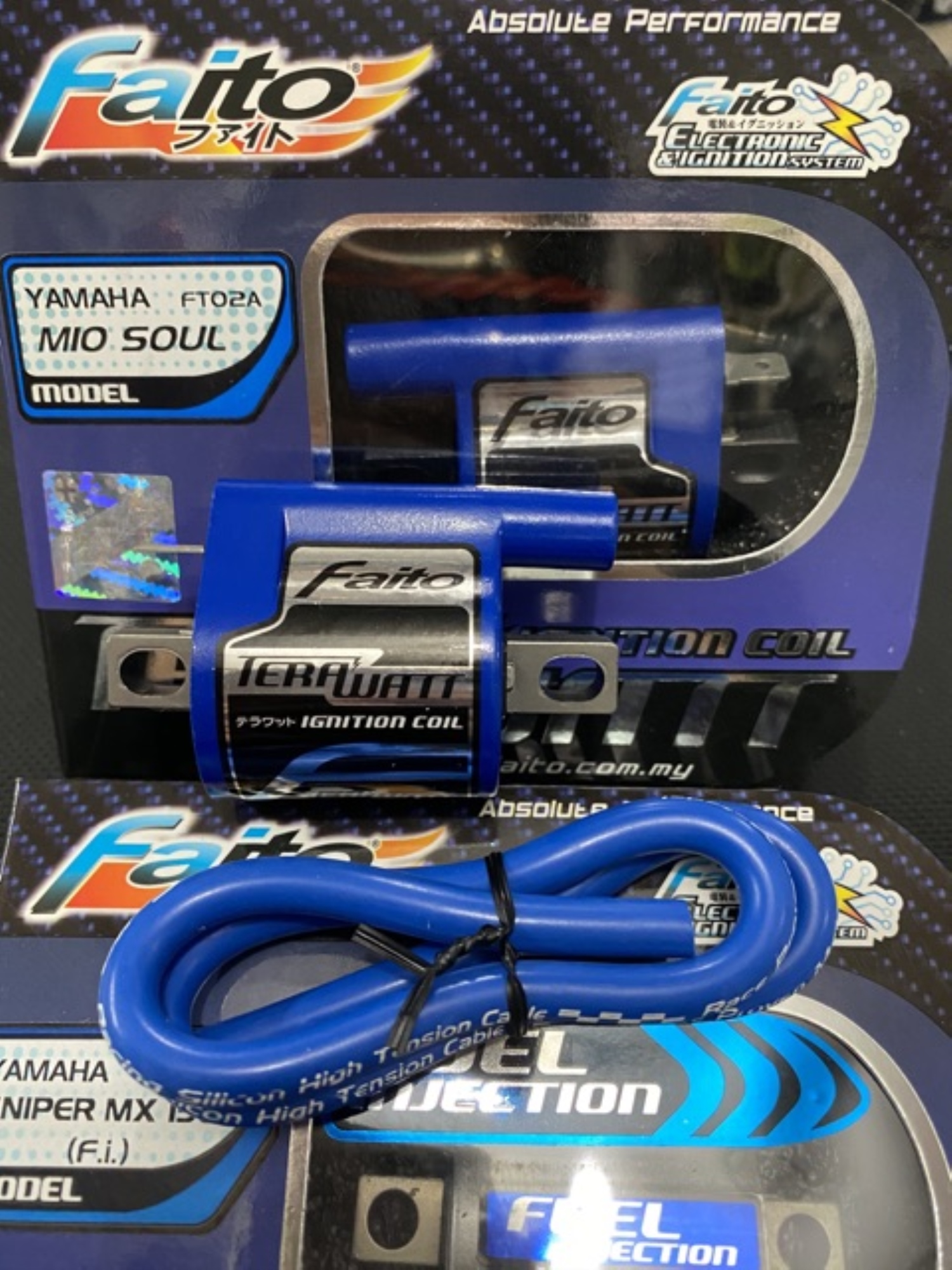 FAITO TERAWATT RACING IGNITION COIL UNIVERSAL CARB TYPE / FI Lazada PH