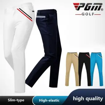 mens slim golf pants