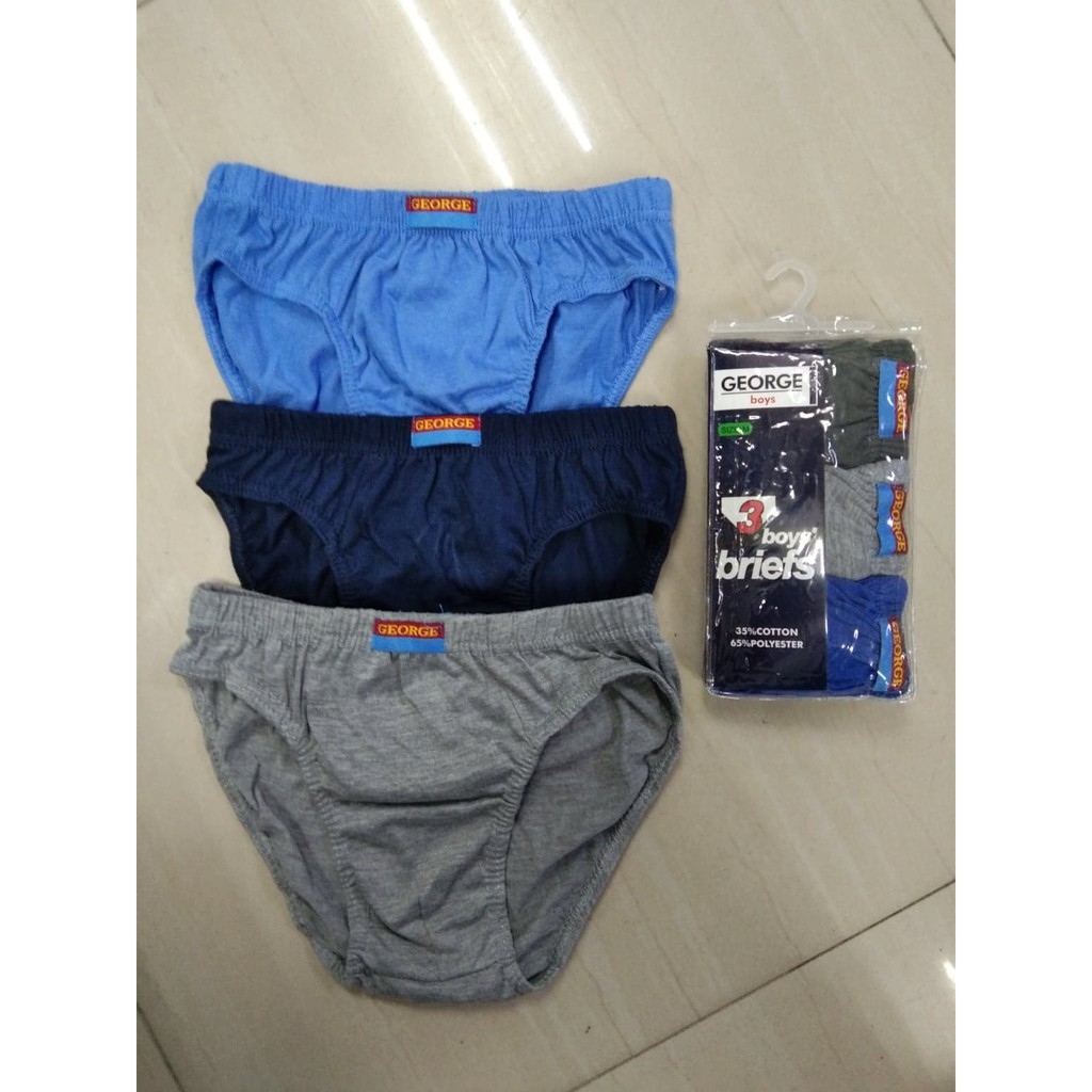 AUTHENTIC George Underwear Brief for Men 3 in 1 | Lazada PH