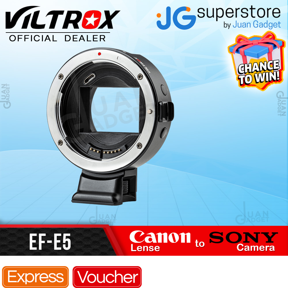 Viltrox EFE5 Autofocus Adapter for Canon Series Lens (EMount) to Sony