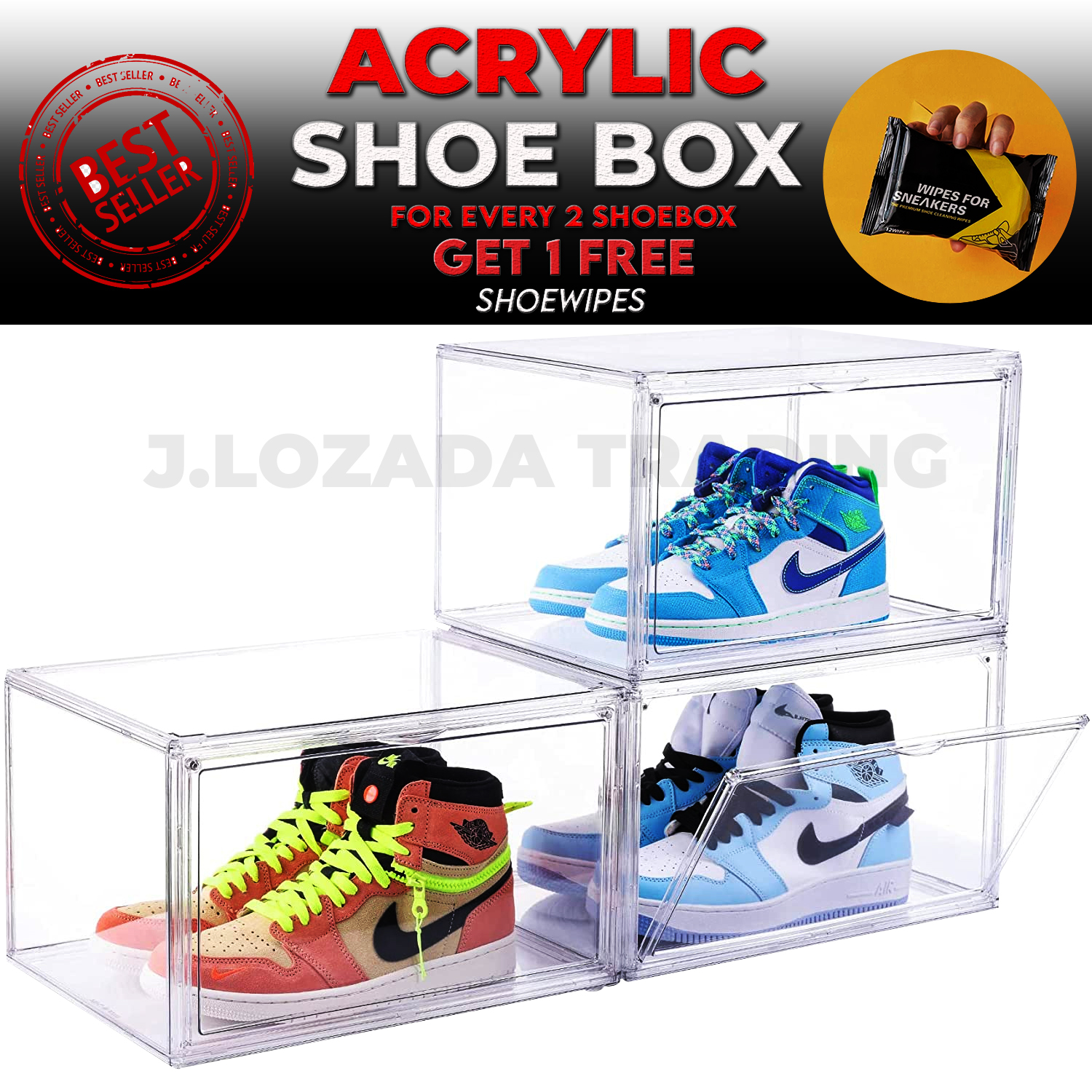 Shoe Boxes Clear Acrylic Shoe Box Shoe Display Boxes Organizer Large
